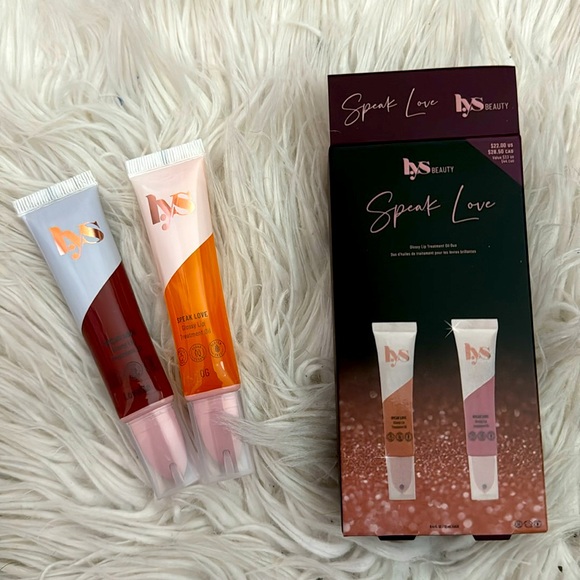 NWT LYS Speak Beauty Glossy Lip Treatment Oil Duo - Picture 3 of 4